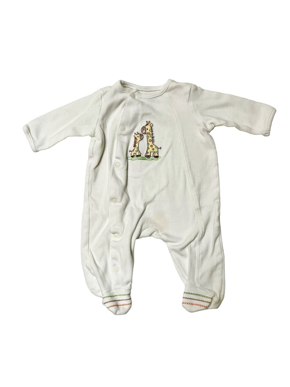 Little Me Giraffe Sleeper PJs Size 3m